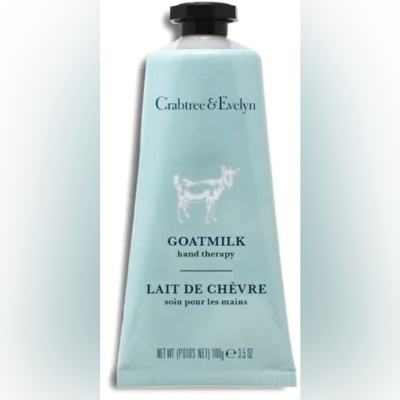 Crabtree & Evelyn Goat Milk Hand Care Therapy Cream Moisturizer 100g / 3.5oz - Picture 2 of 4
